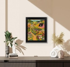 Flower Scenery Paint by Numbers Kit for Adults Beginners DIY Canvas Art