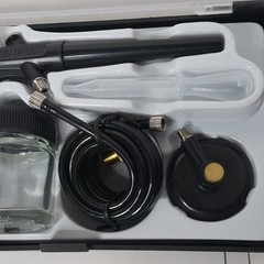 HS-38 Air Brush Kit w/ Hose, 2 Glass Jars, Accessories & Instructions
