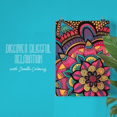 Calming Doodles Adult Coloring Book – Features 50 Original Hand Drawn…