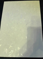A4 Japanese Echizen Washi Paper 10 Sheets–Soft Sage Green Decorative Craft Paper