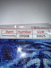 Diamond Art Kit 30×25 Tiger