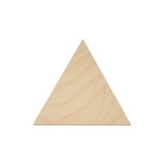 Triangle Wooden Cutouts 10″, Unfinished Crafts & Geometric Decor | Woodpeckers