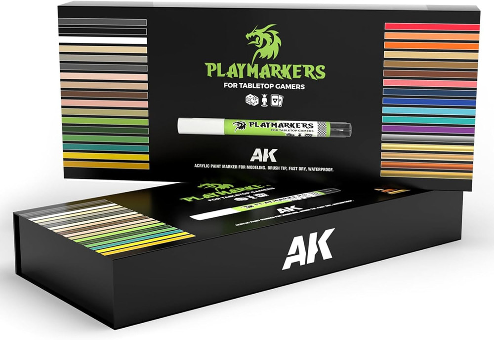 AK Interactive Special Box Playmarkers Full Range – 34 Paint Markers