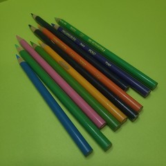 Mixed Lot Of 10 Vintage Prismacolor Colored pencils