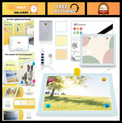 LED Light Tracing Pad A4 – USB Copy Board for Drawing, Tattoo Transfer, Sketchin