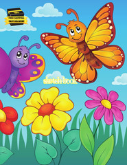 Sketch Book for Kids: A4 Size Drawing Notebook 100 Pages of Blank White Sheets a