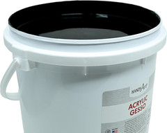 Student Acrylic Gallon, Black Gesso,440-104, 128 Fl Oz (Pack of 1)