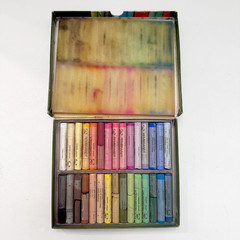 Rembrandt Talens SOFT PASTELS for Artists 30 Count #300C in Original Box Vintage
