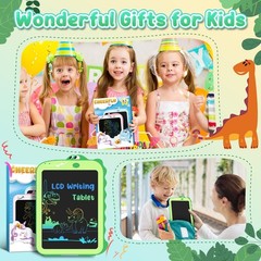 LCD Writing Tablet for Kids 8.5″ Toddler Toys Learning Drawing Board Dinosaur To