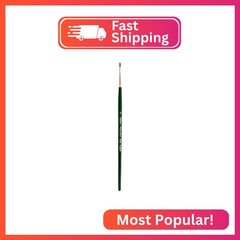Silver Brush Limited 2503S Ruby Satin Filbert Brush for Fluid and Flow Acrylics,