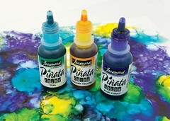 Jacquard Alcohol Ink Set – Overtones – – – 9 Assorted Colors Half