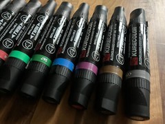 Zig Kurecolor Permanent Alcohol Ink Marker Twin Tip Refillable Assorted Colours