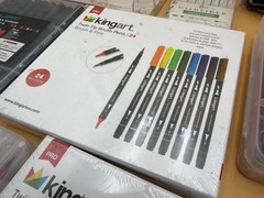 Huge Marker Pen Lot KingArt Zebra Mildliner Staedtler Art Drawing Supplies