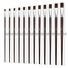 XDT#798 Bright Style Artist Paint Brushes Set Premium Ox Hair