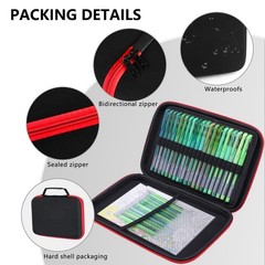 80 PCS Green Drawing Pen Set 20 Color Double Tip Brush Gel Pens 40 Refills