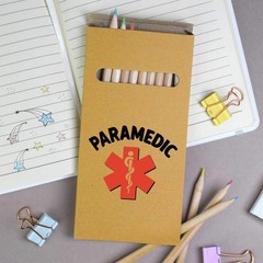 12 x ‘Star of Life Paramedic Symbol’ Long Colour Pencils (PE00081997)