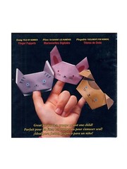 Yasutomo Fold’ems Fold by Number Origami Paper – finger puppets