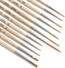 High-Performance 12 Piece Paint Brush Set – Ideal for Oil, Acrylic & Watercolor