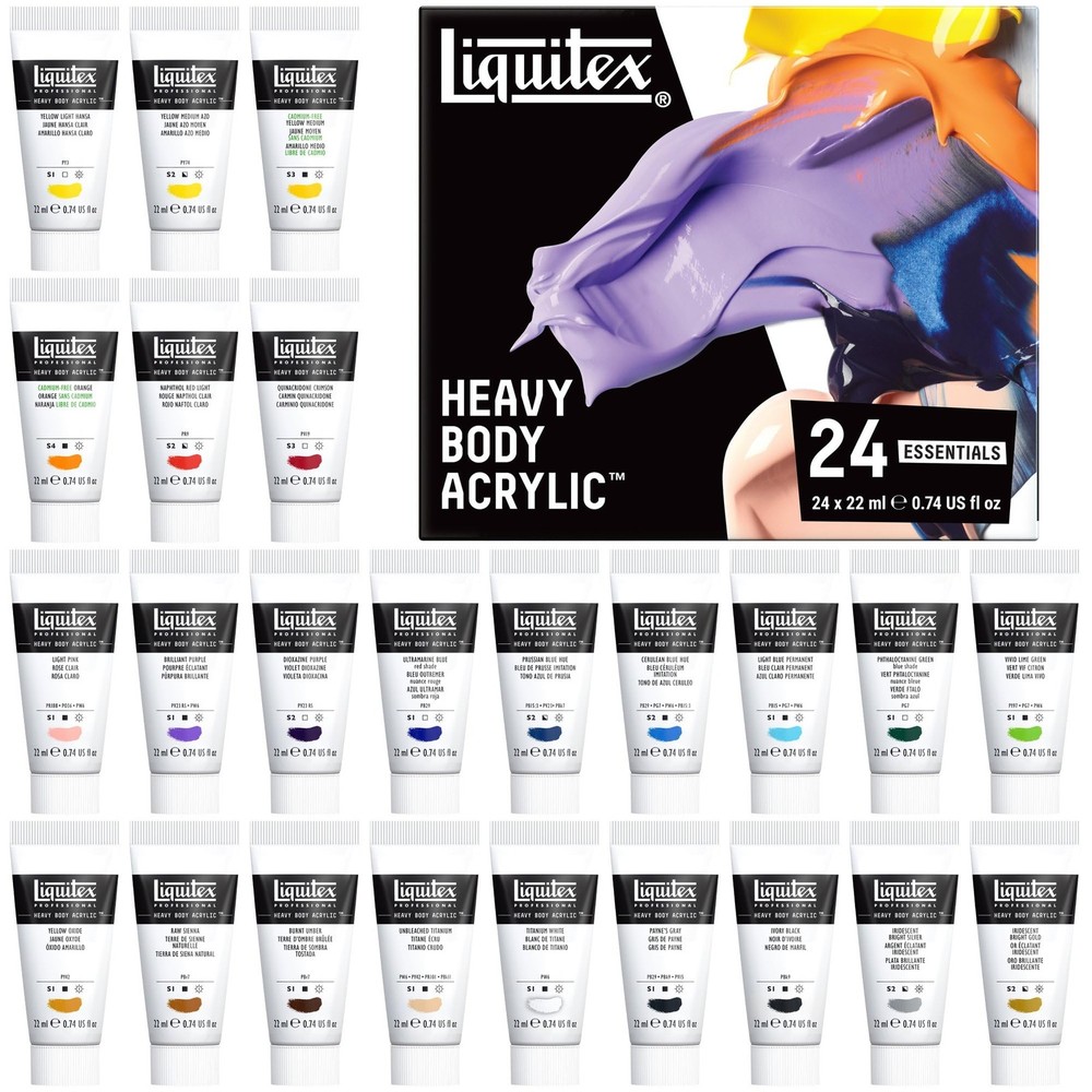 Liquitex Professional Heavy Body Acrylic 1 Count (Pack of 1), Multicoloured