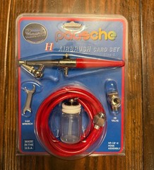 NEW PAASCHE H Airbrush Card Set Red Size 3 SEALED made in the USA