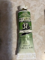 Winsor & Newton Winton Oil Paint 37ml LOT of 3 Greens (227ME)