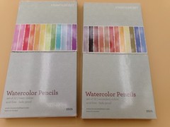 2 Packs of 12 Close to My Heart Watercolor Pencils Basic & Secondary Colors