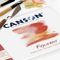 Figueras Oil & Acrylic 290gsm Paper pad Including 10 Sheets Size:33x24cm