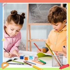Zhanmai Pack Pencil Sharpeners with Lids Manual Dual Hole Pencil Sharpeners 24
