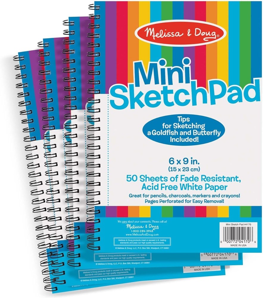 Drawing Sketch Pads 6×9 Inch 4 . 50 Sheet Paper Pads