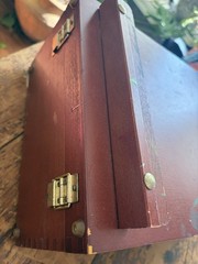 Royal Langnickel Wooden Storage Travel Case & Easel Vintage