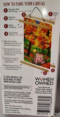 ArtSkills Paint By Number “Hello Fall” Kit W/Wooden Frame Hanger
