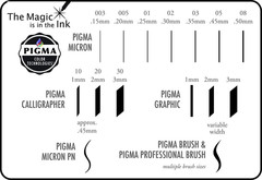 Pigma Micron Fineliner, 05 Tip, Ass’T Archival Colors, 8 PK 30066