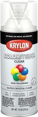Rust-Resistant Krylon COLORmaxx Gloss Clear Spray Paint, 11 Oz – Quick Drying