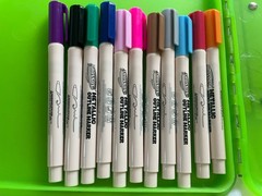 Transon Metallic Outline Markers Set Of 10