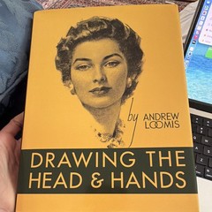 Andrew Loomis Drawing the Head & Hands Drawing/Sketching Anatomy Figure Life