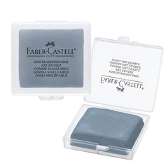 Faber-Castell Kneadable Eraser for Artists in Storage Case – One Size, Grey