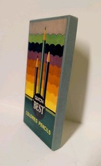 UNUSED “12” Colors Vintage Dixon Best Colored Pencils No 105 Assortment