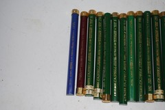 Vtg Lot of 17 AW Faber‑Castell Lead Refill Tubes – Mixed Leads – Some Missing