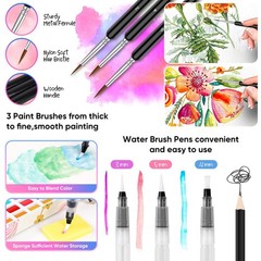 Taotree Watercolor Paint Set 168 Colors, Art Supplies Watercolors Kit Travel …