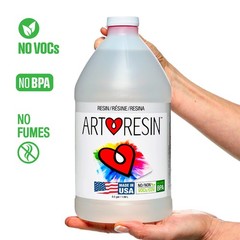ArtResin 1 gal Kit – High-Gloss Finish for Artistic Creation