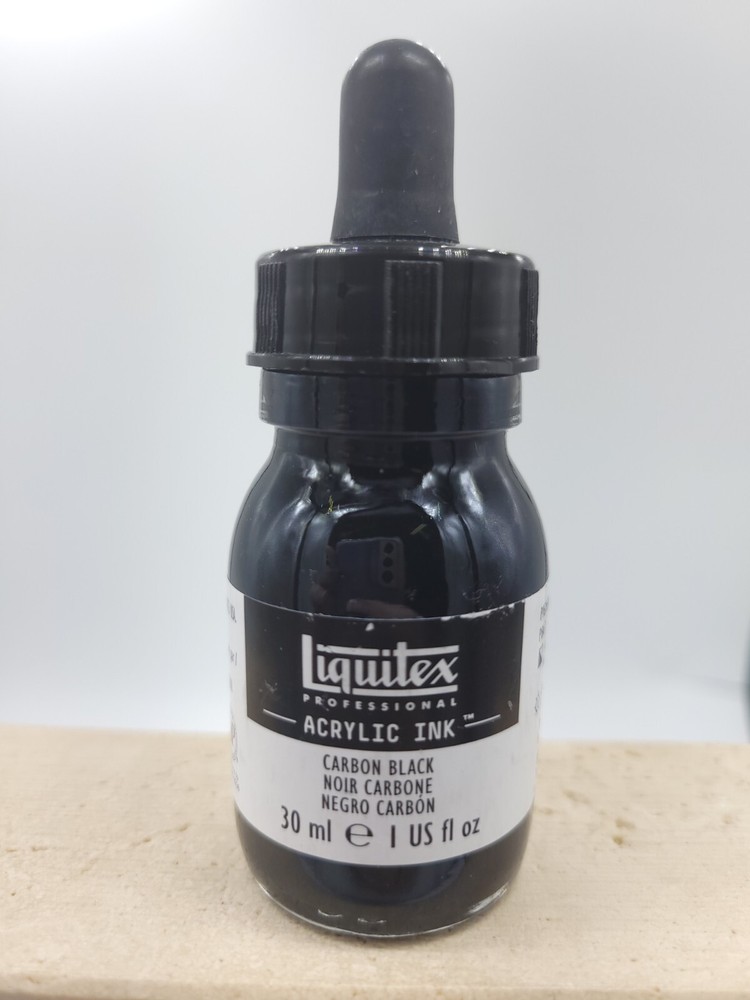 Liquitex Professional Acrylic Ink 1 oz 30ml Jar Carbon Black