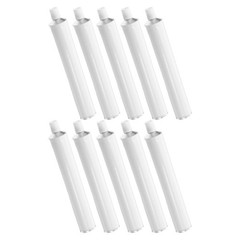 10 Pcs Aluminum Air Pipe Refillable Painting Accessories Empty Art Containers
