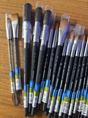 32 Princeton Neptune / Elites / Mix Watercolor Paint Brushes