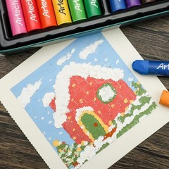 Oil Pastels Set of 48 Colors (10 x 70 mm)