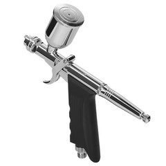 1-T217B Airbrush Kit Handheld Air Brush With 15CC Paint Cups For Car Model DIY