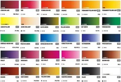 Professional Grade 30 Color Watercolor Set//