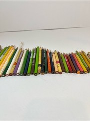 FLAWED USED Vintage Laurentien Cabbage Patch Kids Coloured Pencil Crayon Lot