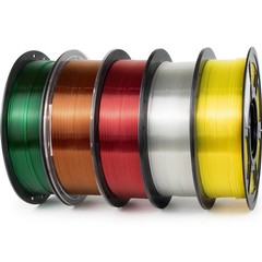 IEMAI Clear PETG 5KG, Transparent 5kg Transparent+red+green+amber+yellow