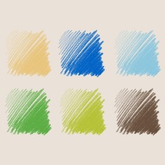 Conté à Paris Pastel Pencils, Set of 6, 1 Count (Pack 6), 6 Colors