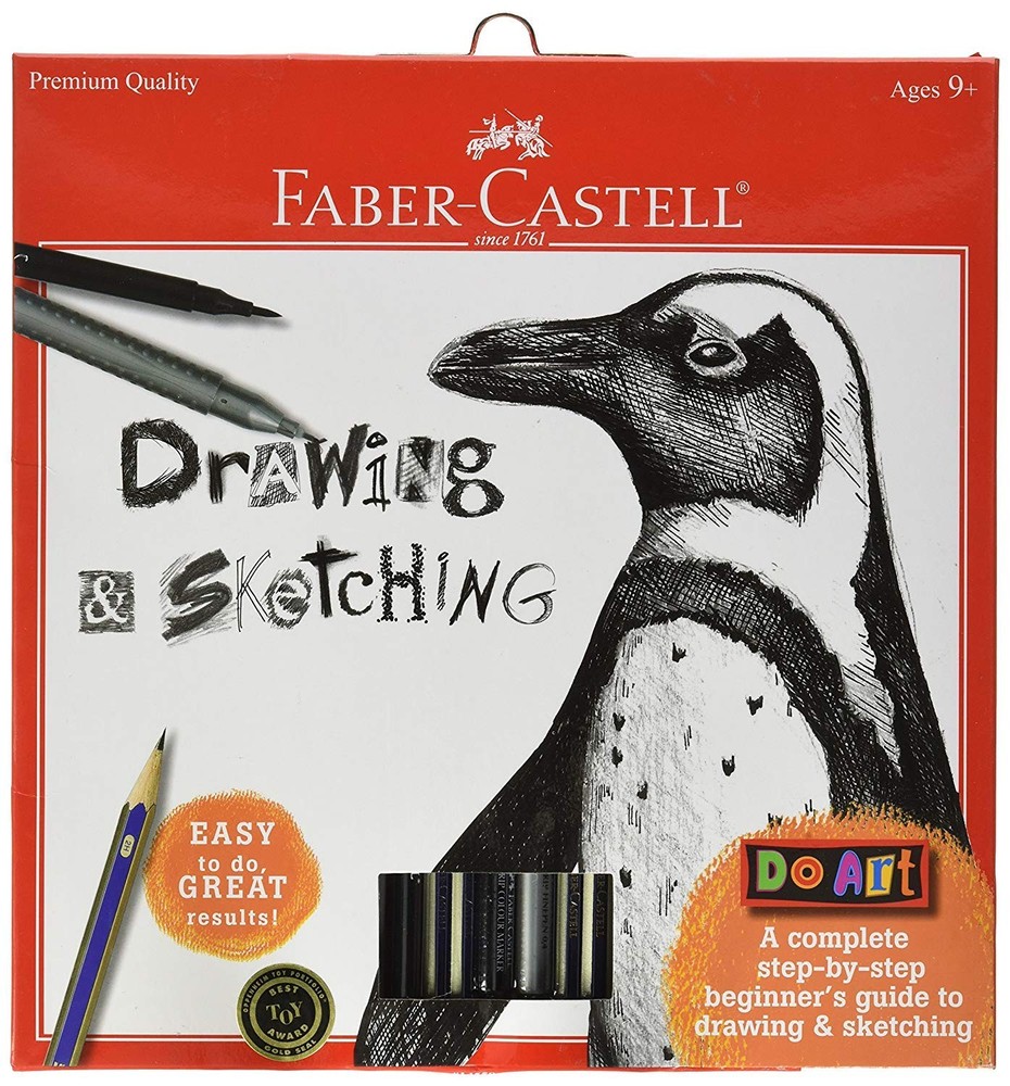 FaberCastell Do Art Drawing & Sketching Kit | Drawing Kit for Beginners | Ske…